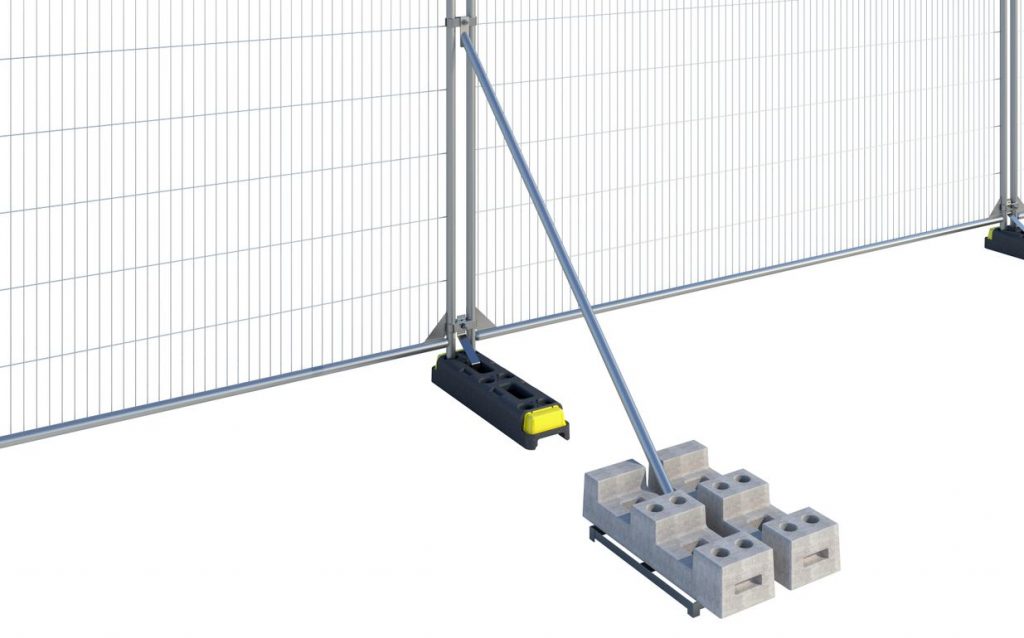 Windbreak Fence Stabilizer