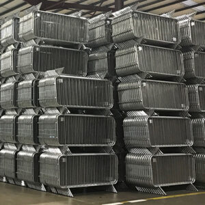 Lift of Barricade Fence Panels