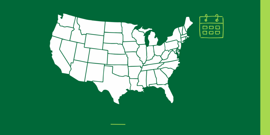 MUTCD 11th Edition State Adoption deadlines map